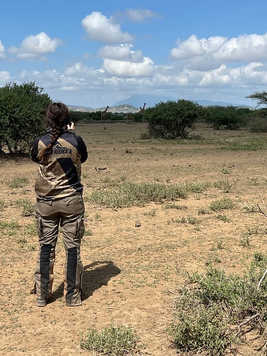 Wildlife spotting during a Tanzania motorbike tour in Enduimet