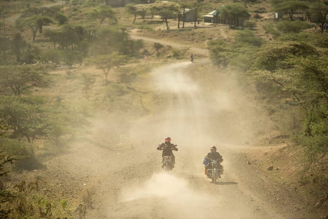 Luxury Motorbike safari Best motorbike motorcycle adventure off-road tours safaris Tanzania 4strokemaasai Limited